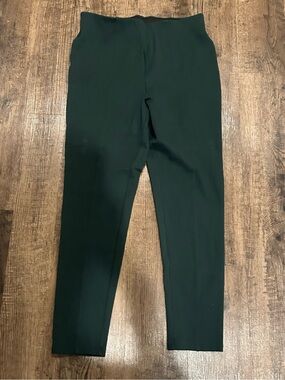 Dark Green Old Navy Extra High-Rise Stevie Skinny Pull-On Ponte Pants